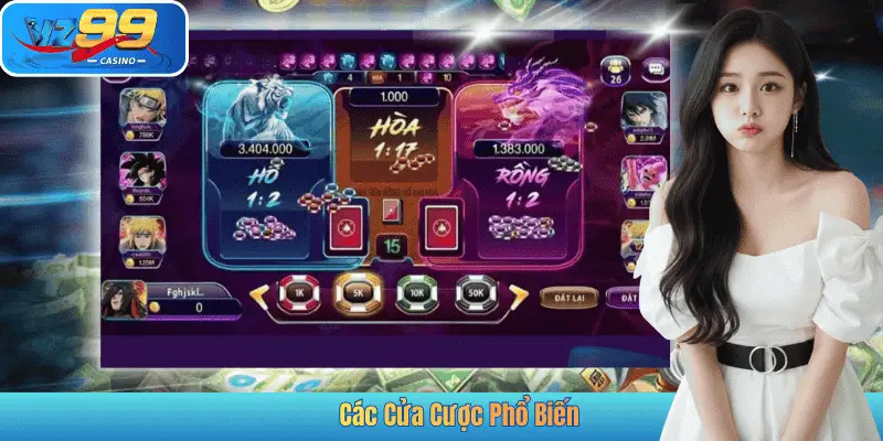 Các Cửa Cược Phổ Biến